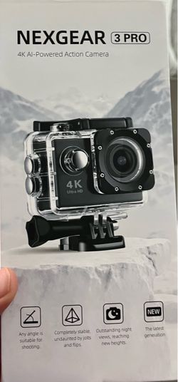 Nexgear 4k AI powered  action cam