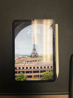 Apple iPad mini (6th Generation) with Apple Pencil, case &  cellular