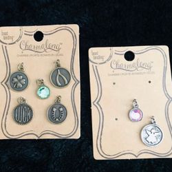 7 Charmalong Nickel Free Charms Luck Angel
