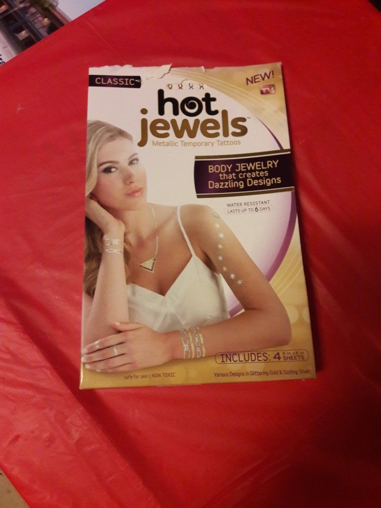 METALLIC Temporary Tattoos