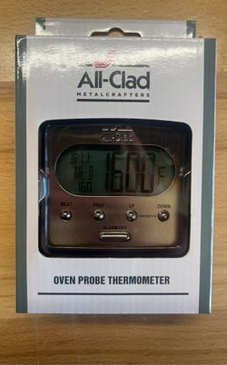 New Oven Probe Thermometer 