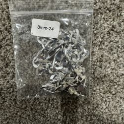 24” Men’s silver Chain Necklace