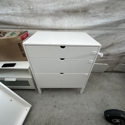 White Ikea Changing Table
