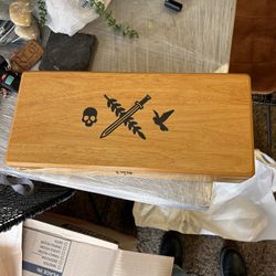 secret hitler board game with wood box 