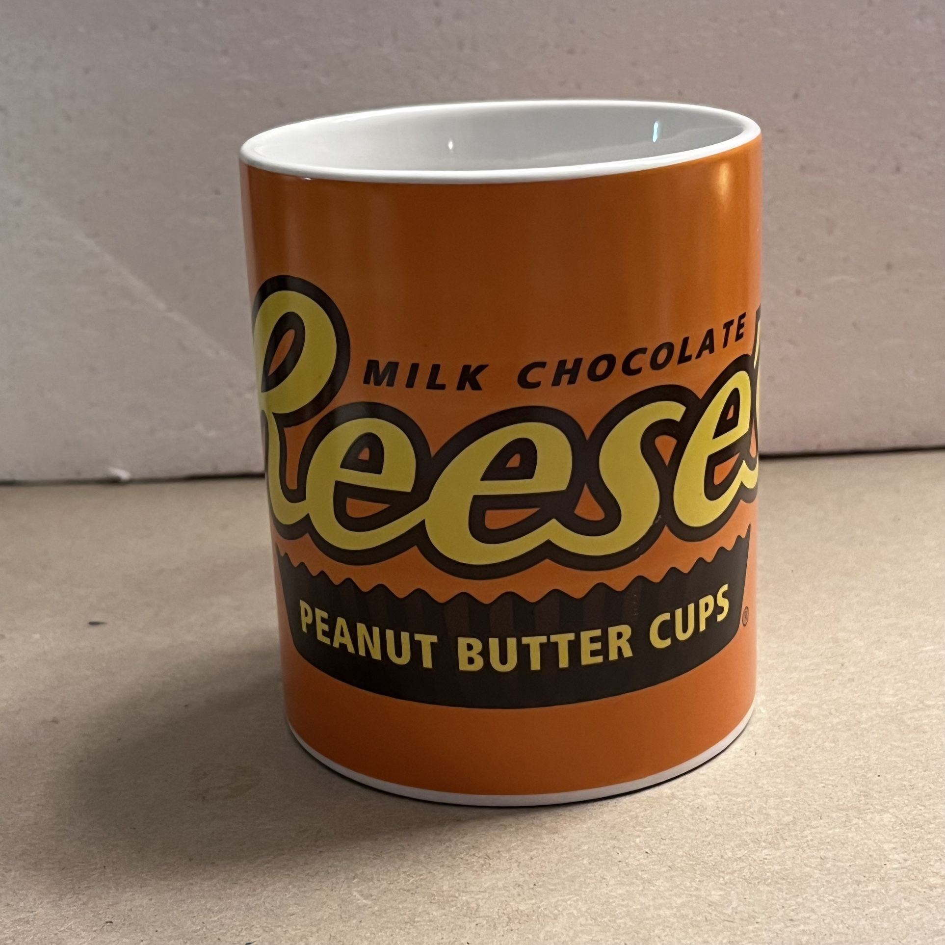 Galerie - Reese's Peanut Butter Cup Candy - 12oz - Coffee Mug Orange