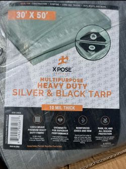Heavy duty tarp
