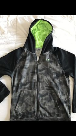 Boys champion zip-up hoodie- size 12/14