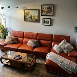 Sienna Leather Couch