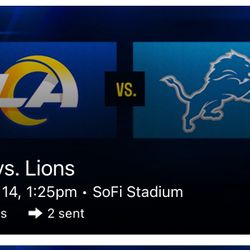 Rams V Lions