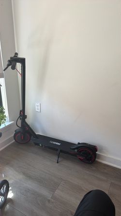 Electric Scooter (iscooter brand) back tire flat