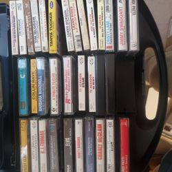 Vintage Cassettes and CD's