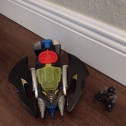 Imaginext DC Super Friends Batwing  , Has Just One Launcher