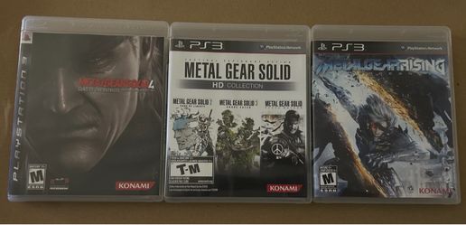 Metal Gear Solid / Rising PS3 Games