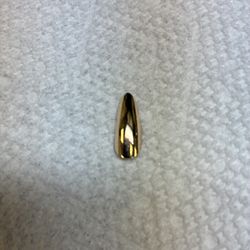 14K Solid Gold Almond Shape Fingernail 