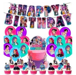 K pop demon hunters bday party decor 32 pcs. Near clayton and Craig