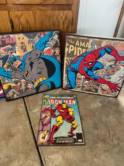 Marvel wall art