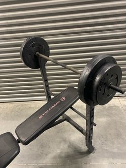 Weight bench press