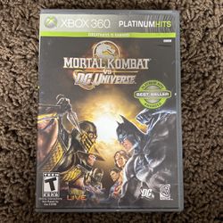 Mortal Kombat Platinum Hits Xbox360 Video Game 