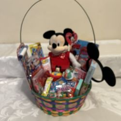 Dancing Mickey Mouse Easter Basket
