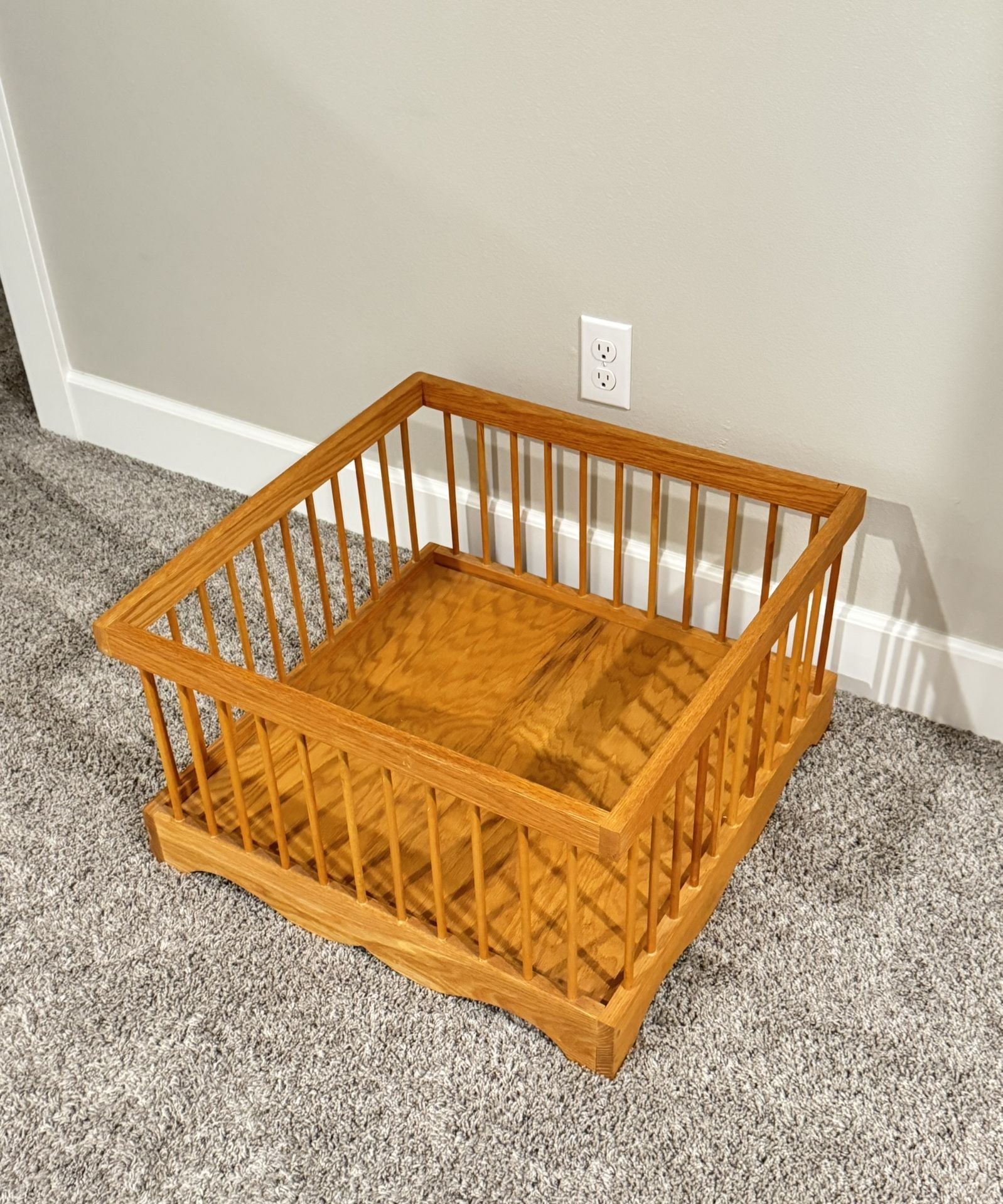 Oak Doll / Toy storage