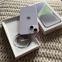 Apple iPhone 14 purple 128gn unlocked any sim