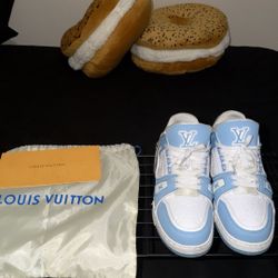 Louis Vuitton Trainers ‘Sky Blue’