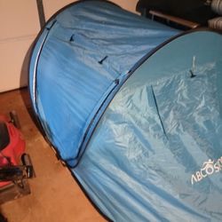 Tent With  New  Sleeping Bag 