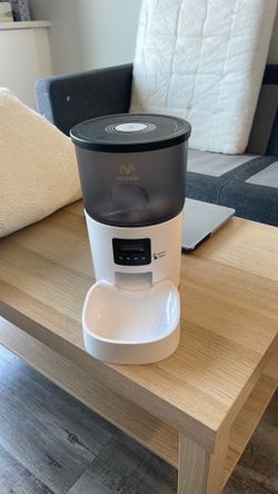 Automatic Pet Feeder with Timer – Dog & Cat Food Dispenser