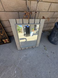 Wooden Mirror