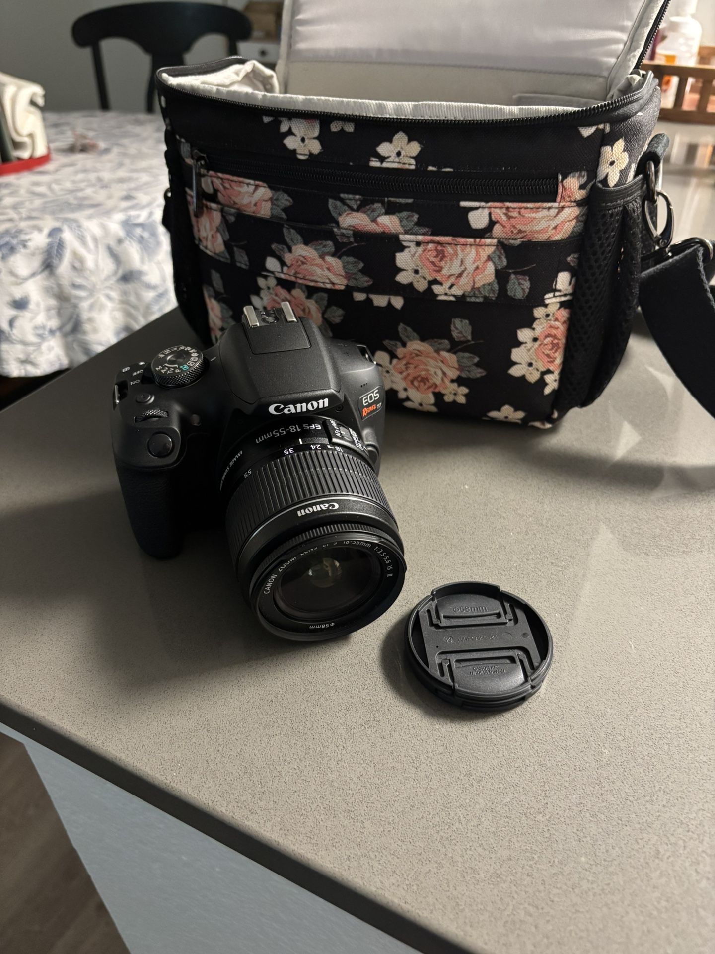 Canon EOS Rebel T7 DSLR Camera