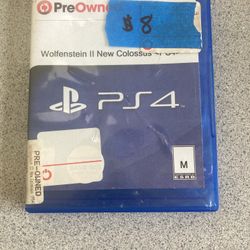 PS4 Wolfenstein II New Colossus