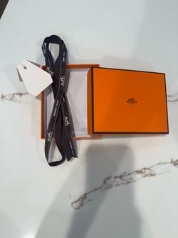 HERMES Original Orange EMPTY Gift Box