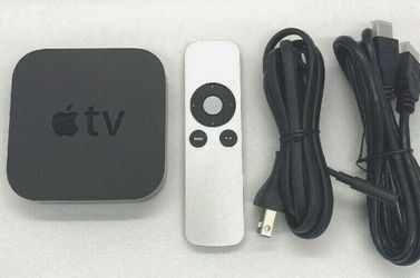 Apple TV 3rd Generation + Remote & HDMI cable open box GREAT