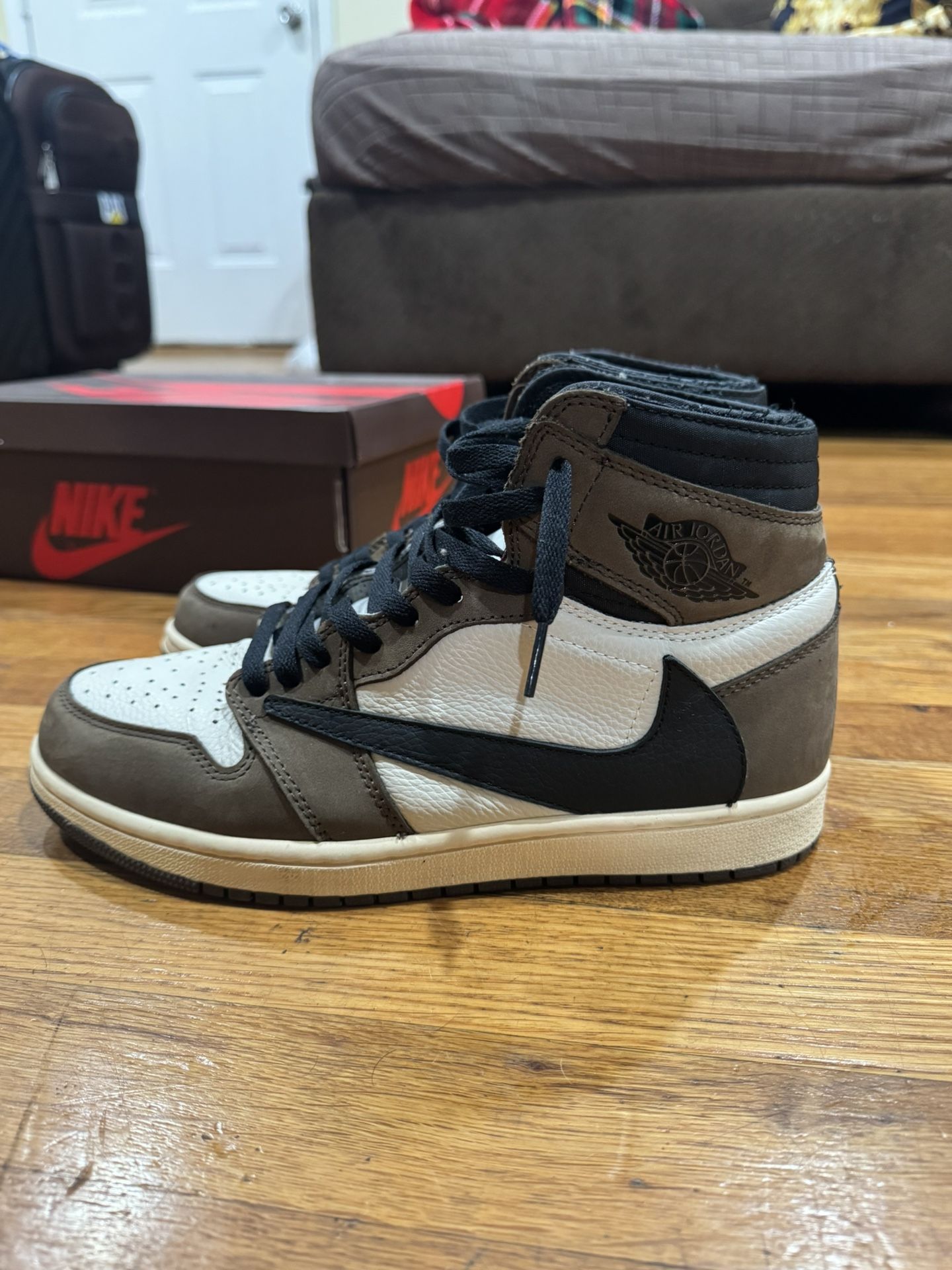 Travis Scott Mocha High Tops
