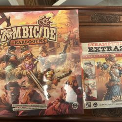 Zombicide Gears And Guns Campaign Expansion With Steampunk Kickstarter Exclusives 