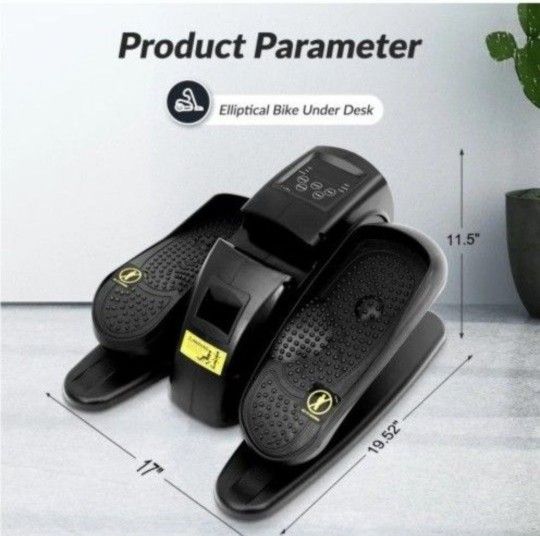 ALSO GO Under Desk Electrical Elliptical Leg Exerciser BRAND NEW!