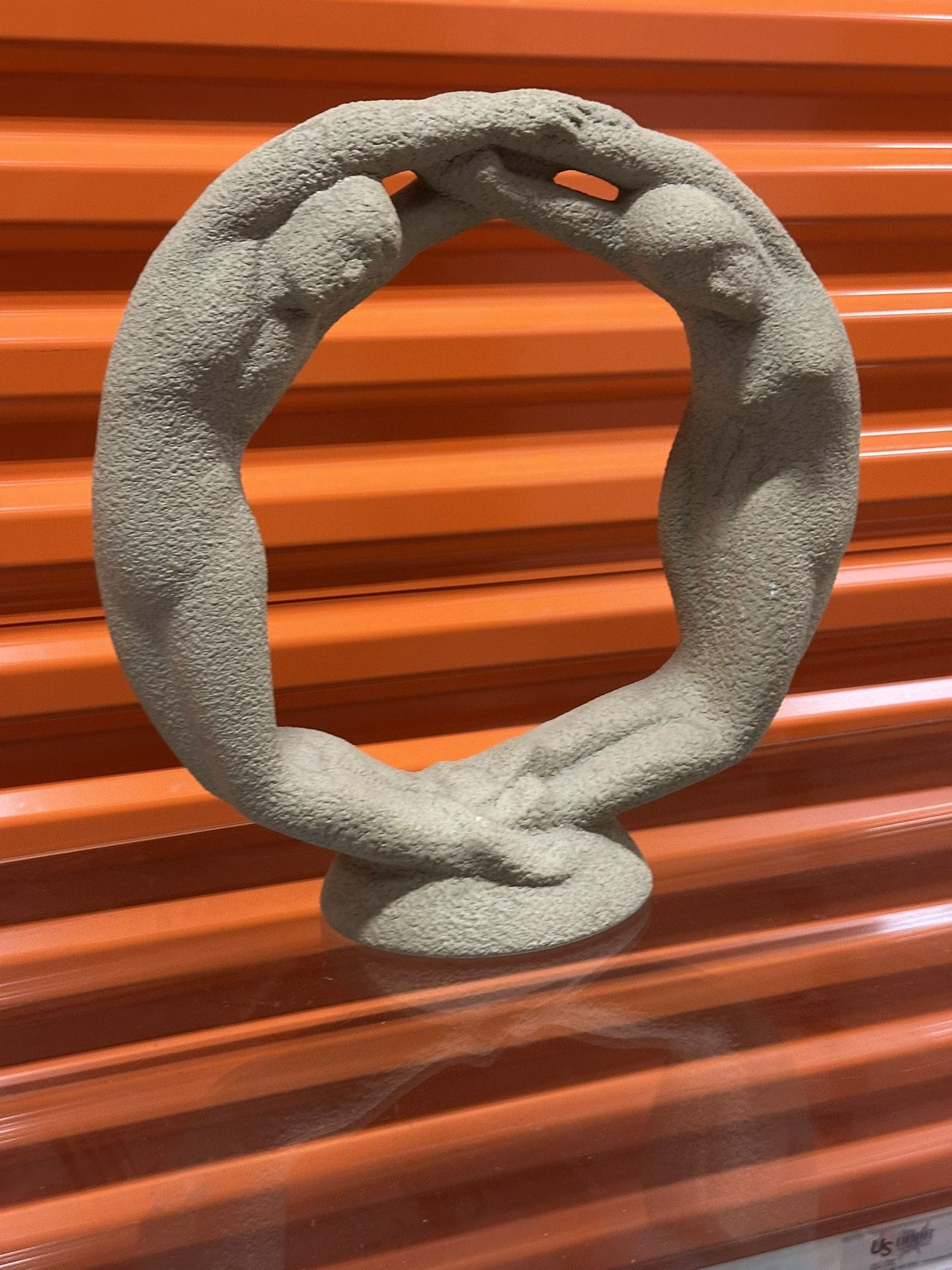 Vintage Haeger Circle Of Love Statues