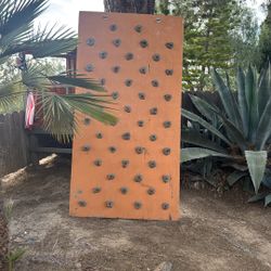~8ft By 4ft Solid Climbing Wall 