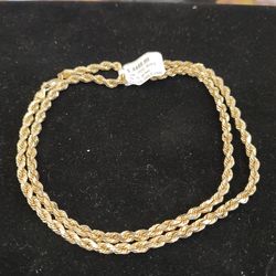 10k 38.9g 24 inches gold chain