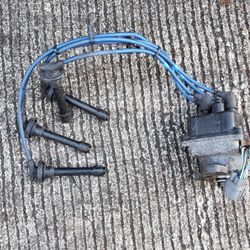 97 Honda Civic distributor and spark plug wires (parts)