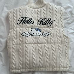 forever 21 hello kitty knit sweater vest 