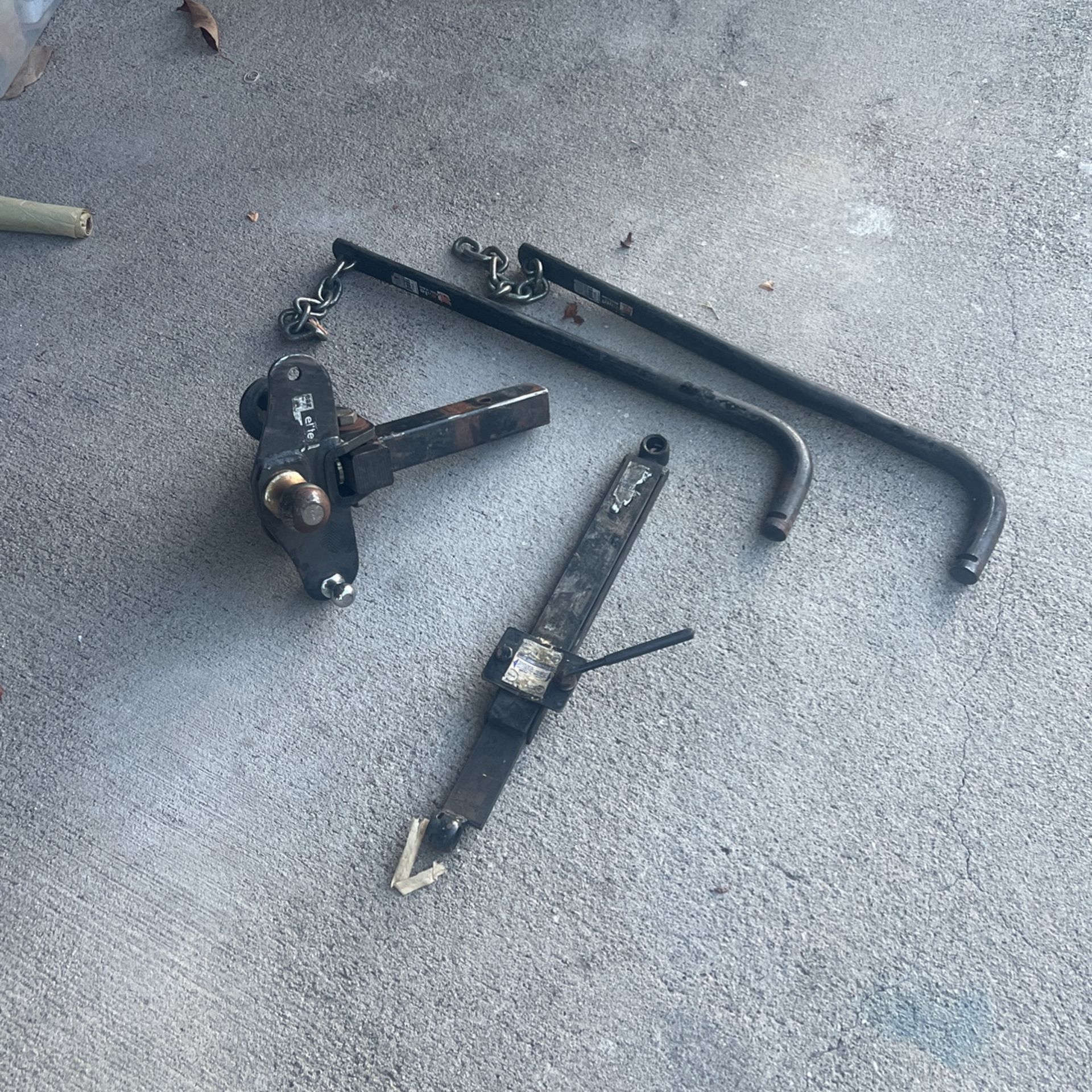 Heavy Duty Trailer Hitch With Sway Bar
