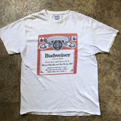 junk food x budweiser collab tee