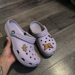 Light Purple Crocs 