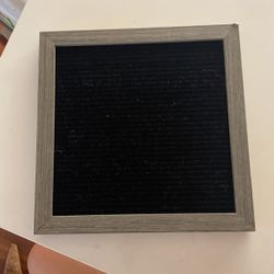 Grey Letter Board 