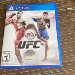 UFC Ps4 Game 