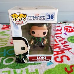 Funko POP Marvel Bobble Thor Movie 2 Loki Action Figure