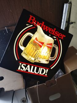 Budweiser wall lamp