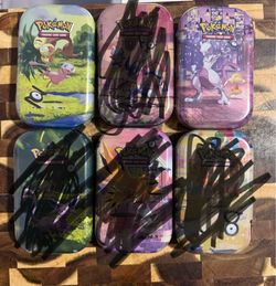 Pokémon Trading Card Game Mini Tins
