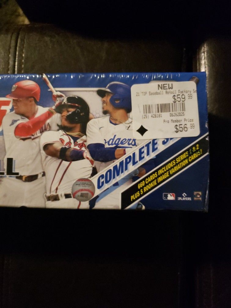 Factory Sealed 2021 Topps Baseball Complete Set